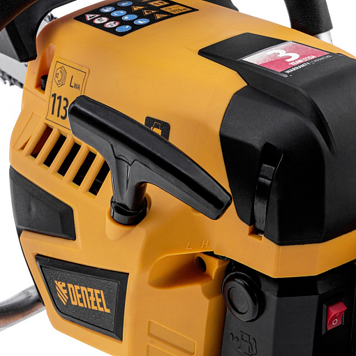 Фото 4 товара Пила цепная бензиновая DS-5820, шина 50 см, 58 см3, 3.6 л.с, шаг 0,325, паз 1,5 мм, 76 звеньев Denzel