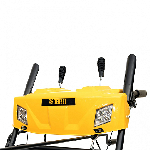 Фото 1 товара Бензиновая снегоуборочная машина SBM 610S PRO, 212 cc, электростартер, фара, обогрев Denzel