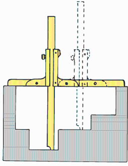 Цифровой штангенглубиномер AOS с разъёмом для вывода данных 150 мм - фото 2