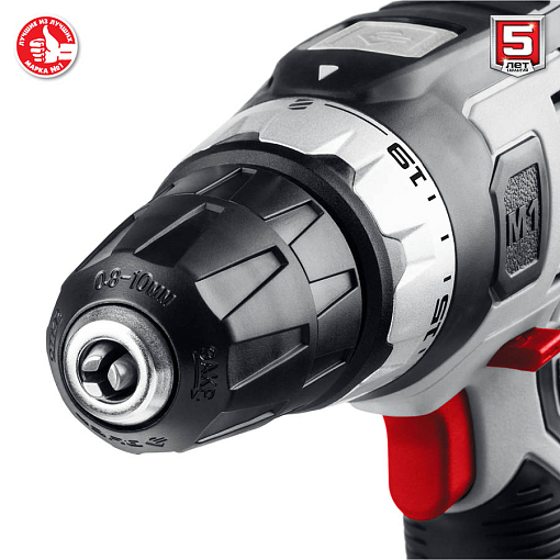 Фото 4 товара ЗУБР 400 Вт, 0-750 об/мин, дрель-шуруповерт сетевая ДШ-М1-400 Мастер