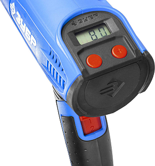 Фен технический ФТ-П2000 М2ДК Профессионал ЗУБР 2000 Вт, 1 режим: 60°С; 2 режим: 80-600°С, кейс - фото 2