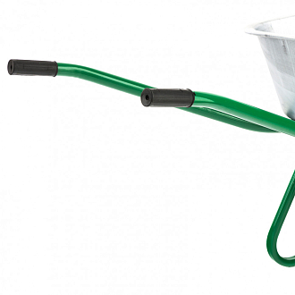 Тачка садово-строительная, 2-х колесная, усил., до 320 кг, обьем 100 л Palisad - фото 5