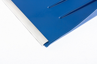 Лопата для уборки снега пластиковая, синяя, 400 х 420 мм, без черенка, Россия, Сибртех - фото 2