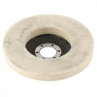 Круг полировальный непрерывный из натурального войлока 125 х 22,2 мм Matrix - фото 3