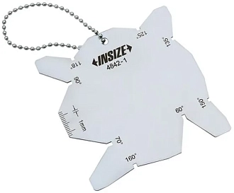 Шаблон для измерения угла заточки сверл INSIZE - фото 1