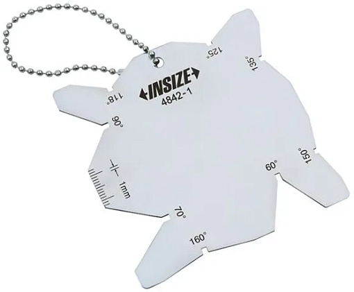 Фото 0 товара Шаблон для измерения угла заточки сверл INSIZE