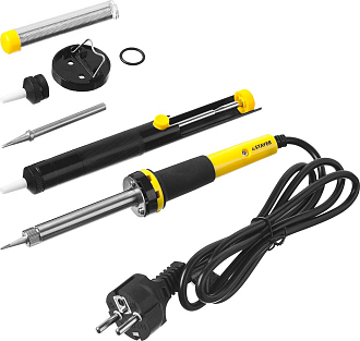 STAYER 60 Вт, 6 предметов, набор для паяльных работ Proterm 55313-60-H6 Professional - фото 1