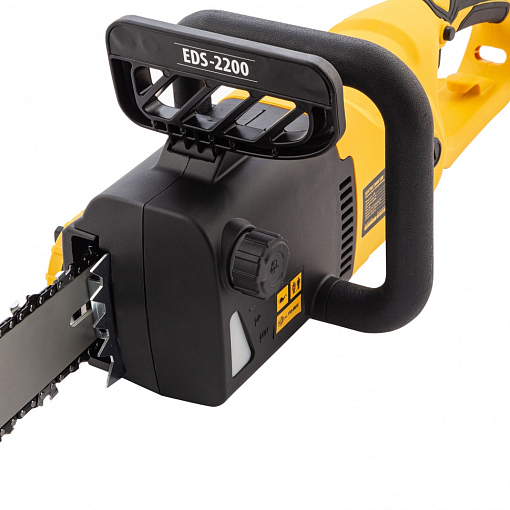 Фото 8 товара Пила цепная электрическая EDS-2200, 2.2 кВт,продольная, шина 45 см, шаг 3/8, паз 1.3 мм, 62 звена Denzel