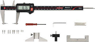 Набор универсальных штангенциркулей с цифр. отсчетным устройством, i-wi IP67 200 мм - фото 1