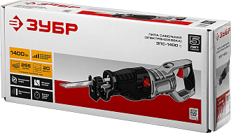 ЗУБР 1400 Вт, 0-2800 ход/мин, пила сабельная (электроножовка) ЗПС-1400 Э Мастер - фото 4