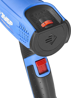 Фен технический ФТ-П1800 К Профессионал ЗУБР 1800 Вт, 1 режим: 80-400°С; 2 режим: 100-550°С, кейс - фото 2