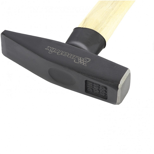 Фото 1 товара Молоток слесарный, 400 г, квадратный боек, деревянная рукоятка Matrix