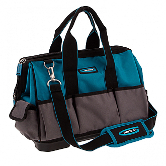 Сумка для инструмента HanD Werker, 26 карманов, дно пластик, наплечный ремень, 400 х 225 х 310 мм Gross - фото 3