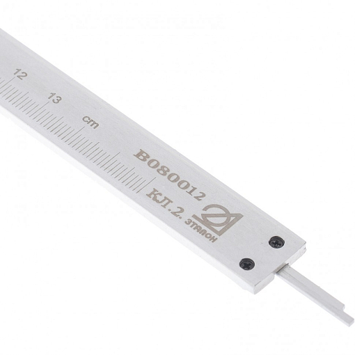 Фото 2 товара Штангенциркуль, 125 мм, цена деления 0,1 мм, класс 2, Эталон Россия