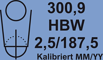 Эталон твердости HBW 5 / 750 400 - фото 3