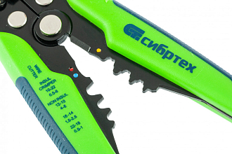 Щипцы для зачистки электропроводов, функция обрезания проводов Сибртех - фото 3