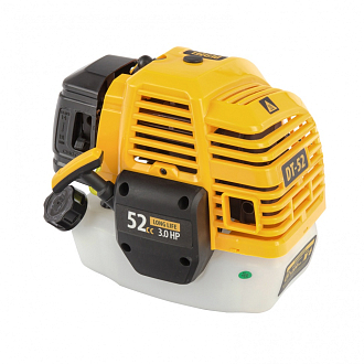 Триммер бензиновый DT 52, 52 см3, 3 л. с, неразъемная штанга, из 2 частей Denzel - фото 6