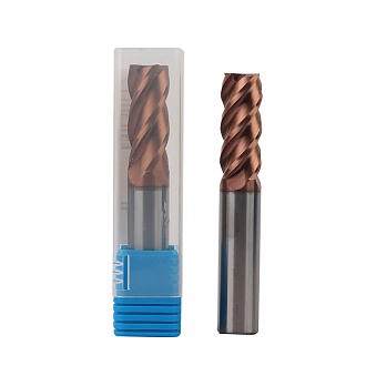 Фреза твердосплавная концевая 4х6х10х50 z=4 nACo Deskar - фото 3