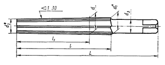 Развертка коническая 1:30 ручная 16 чистовая - фото 2