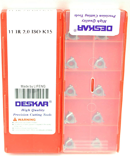 Фото 4 товара 11IR 2.0 ISO K15 резьбовая пластина Deskar
