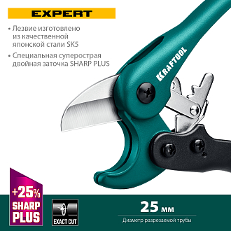Труборез для металлопластиковых труб KRAFTOOL EXPERT 23381-25_z01 25 мм - фото 2