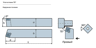 SSBCR1616H09 державка для наружного точения Deskar - фото 3