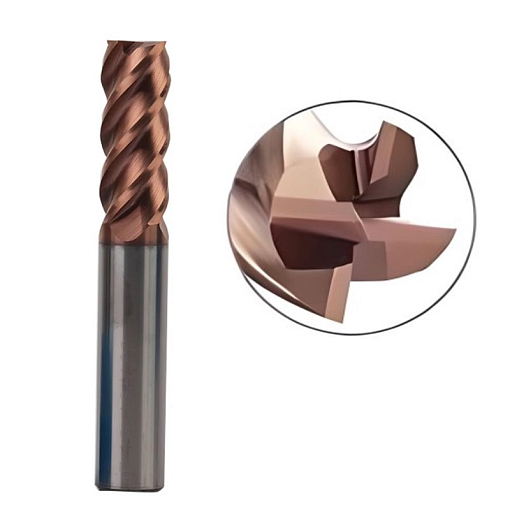 Фото 1 товара Фреза твердосплавная концевая 4х6х10х50 z=4 nACo Deskar