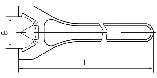 Фото 1 товара SPANNER-ER50-S ZY-20016 гаечный ключ Zegyo
