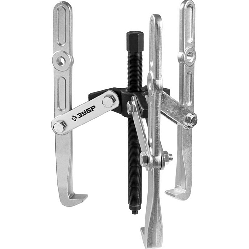 Фото 0 товара Съемник шарнирный 3-захватный с удлиненными захватами серия ПРОФЕССИОНАЛ Зубр 43319305