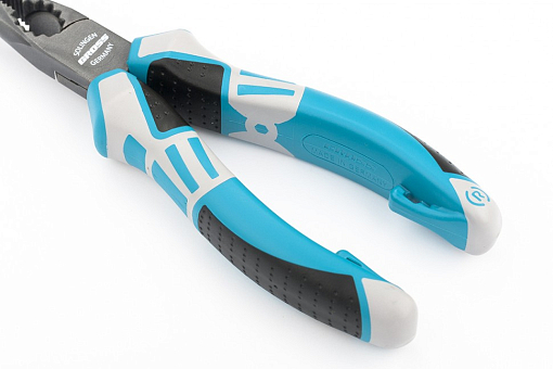 Фото 2 товара Длинногубцы прямые 170 мм, трехкомпонентные рукоятки Gross