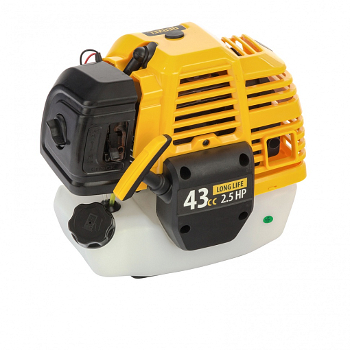 Фото 5 товара Триммер бензиновый DT 43S, 43 см3, 2,5 л. с, разъемная штанга, из 2 частей Denzel