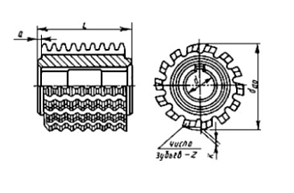 Фреза червячная М3,5 Кл А, 30 гр, (2520-0681) ГОСТ6637 Sekira - фото 4