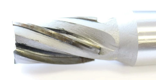 Фото 1 товара Фреза твердосплавная концевая 32х72х227 к/х z=4 КМ5 с винтовыми пластинами Т5К10 Sekira