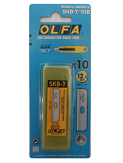 OLFA 10 шт., 12.5 мм, Лезвие для ножа OL-SKB-7/10B - фото 5