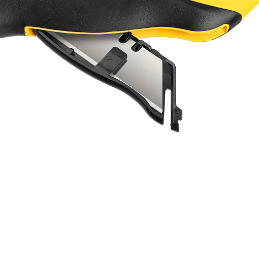 Фото 5 товара Нож с автостопом STAYER трапециевидное лезвие А24, металлический, универсальныйHercules-24 0947 Professional