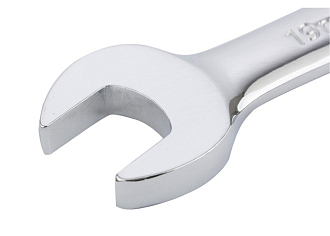 Набор ключей комбинированных с трещоткой, 8-19 мм, 7 шт, реверсивные, CrV Gross - фото 3