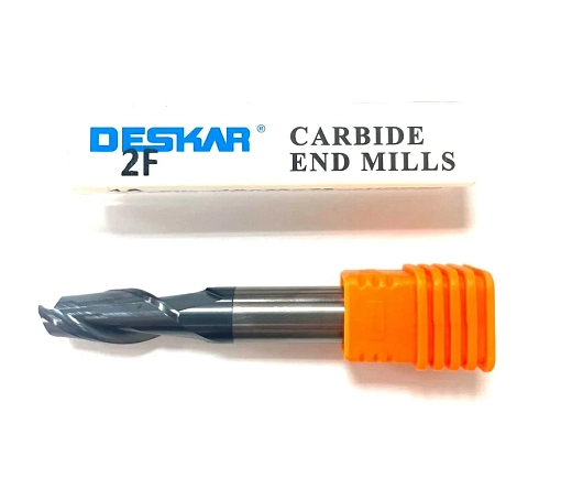 Фото 1 товара Фреза твердосплавная концевая 7х8х18х60 z=2 TiALN Deskar