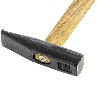 Молоток слесарный 200 г, квадратный боек, деревянная рукоятка Сибртех - фото 2