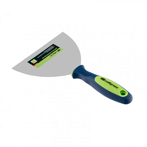 Фото 2 товара Шпательная лопатка из нерж. стали, 150 мм, двухкомпонентная ручка Сибртех