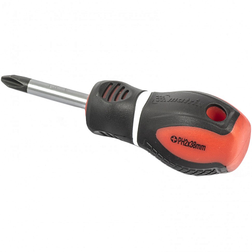 Фото 2 товара Отвертка "Era", PH2 х 38 мм, CrV, трехкомп. рукоятка Matrix