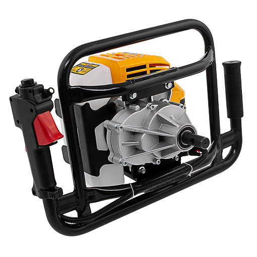 Фото 2 товара Мотобур DX-52, объём двигателя 52 см3, соединение 20 мм, без шнека Denzel