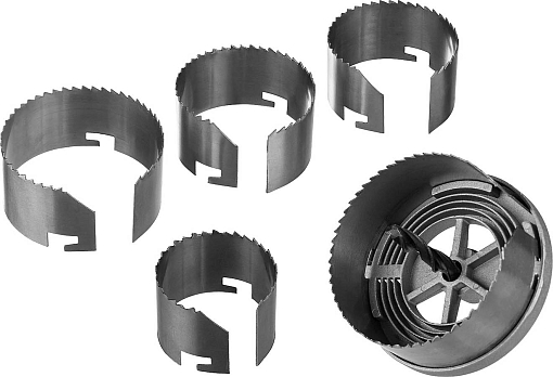 Фото 3 товара Пила кольцевая наборная по дереву STAYER 60-67-74-81-95мм, 5 шт., 2957-095