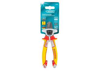 Кабелерез, диэлектрические рукоятки до 1000 В, трехкомпонентные рукоятки, 160 мм Gross - фото 3