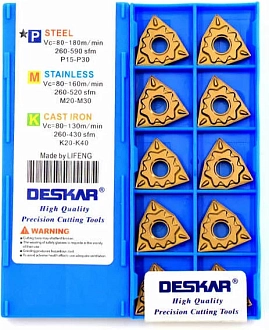 WNMG080408 HQ TD9018 токарная пластина Deskar - фото 2