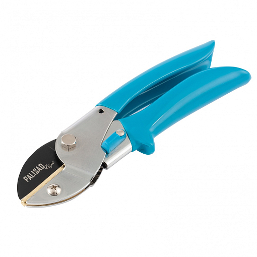 Фото 2 товара Секатор с наковальней, 205 мм, усиленный, рукоятки в ПВХ-оболочке, Luxe, Palisad