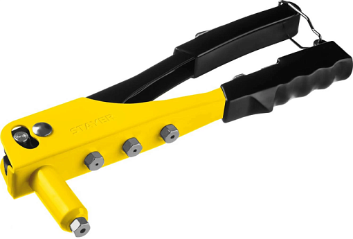 Фото 0 товара Заклепочник поворотный STAYER заклепки 2,4-4,8 мм из алюминия, литой корпус, 90-180°, 3107_z01