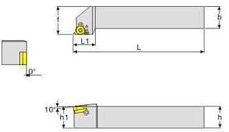 SEL3232P16 державка резьбовая Deskar - фото 3