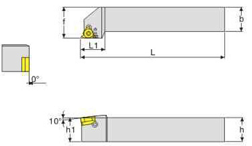 Фото 2 товара SEL3232P16 державка резьбовая Deskar