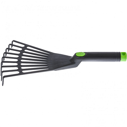 Фото 0 товара Грабли веерные 9 - зубые, 175 х 350 мм, пластиковые, Nylon, Palisad