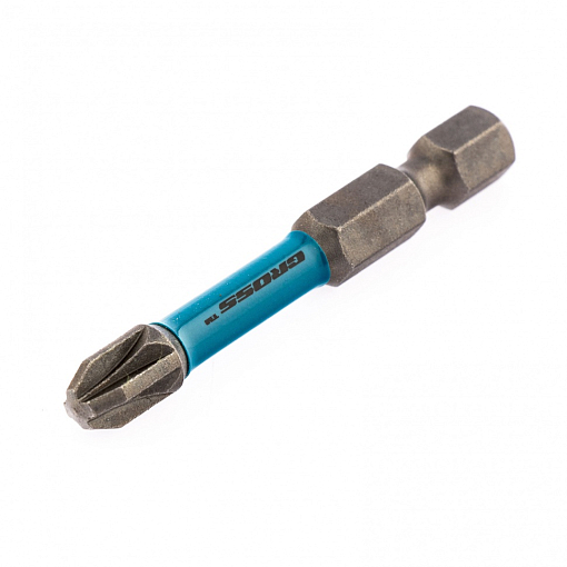 Фото 1 товара Набор бит торсионных PZ3 x 50 мм, для ударных шуруповертов, 10 шт. Gross